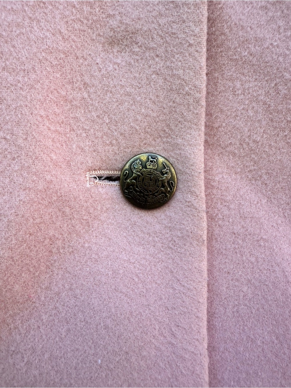 Pink Wool Blazer Jacket - Picture 3 of 5